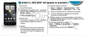 Htc evo 2.3 update release date