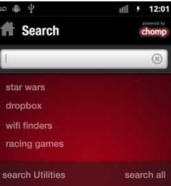 Android App News: New Verizon Apps to Chomp on Search with Chomp Algorithm