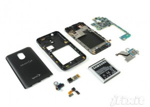 Samsung Epic 4G Touch teardown