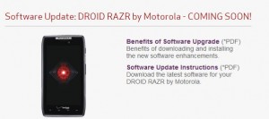 RAZR Update