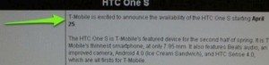 HTC One S