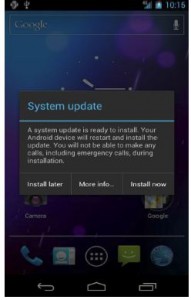 Samsung Galaxy Nexus Update