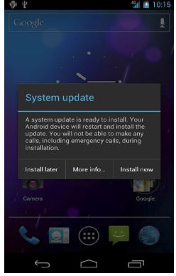 Samsung Galaxy Nexus Update to Android 4.1 Jelly Bean Released