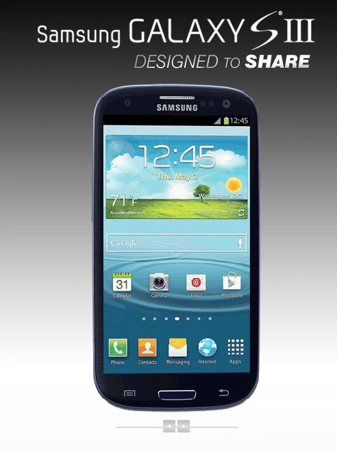 samsung s3 price in 2012