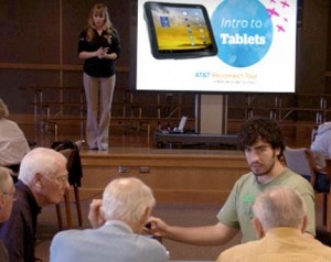 AT&T to Train Grandma & Grandpa in Senior Tech Rallies