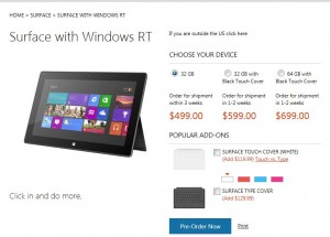 Microsoft Surface RT Tablets   Sold Out   How to Get   Commercial or Home Use?