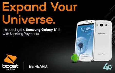 samsung galaxy s3 boost mobile